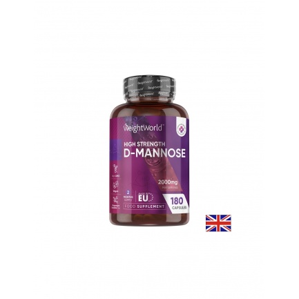 WeightWorld D-Маноза 666 mg – Здрав уринарен тракт, 180 капсули