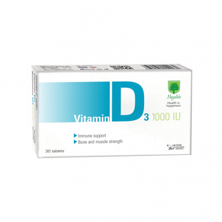 Витамин D 1000 IU х30 таблетки
