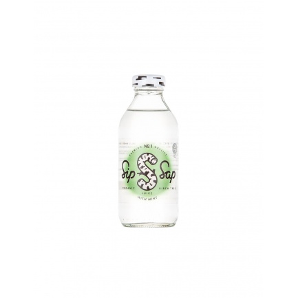Детоксикация и тонус - Био брезов сок с вкус на мента, 330 ml