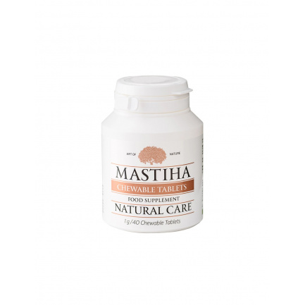 Добро храносмилане - Мастиха, 250 mg х 40 дъвчащи таблетки Mastiha