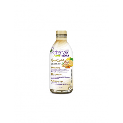 Дренакс Форте Плюс (Бъбреци и отделителна система),750 ml, с вкус на джинджифил и лимон