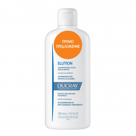 Ducray ПРОМО Elution Ребалансиращ шампоан 400 ml