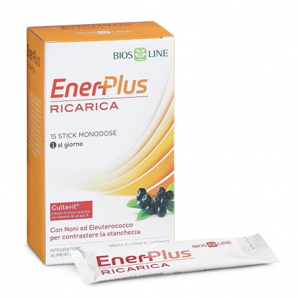 Bios Line Eнер Плюс презареждане и тонус, 15 сашета х10 ml