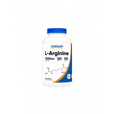Енергия и мускулна маса - Л-Аргинин (L-Arginine),150 таблетки