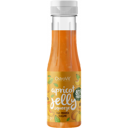 Apricot 83% Jelly Squeeze | No Added Sugar