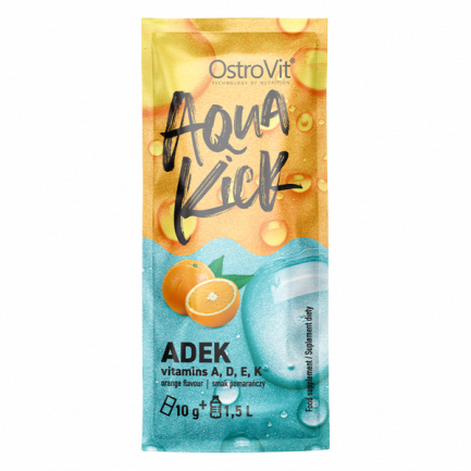 Aqua Kick / Advanced Hydration with ADEK / Vitamin A + D + E + K