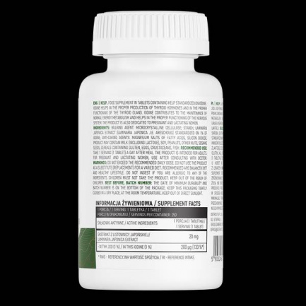 Kelp 200 mcg | Natural Iodine Source