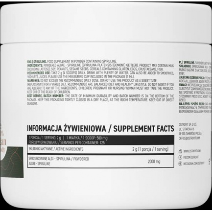 Spiruline Powder