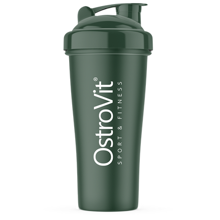 OstroVit Шейкър спорт и фитнес - тъмно зелен 700 ml