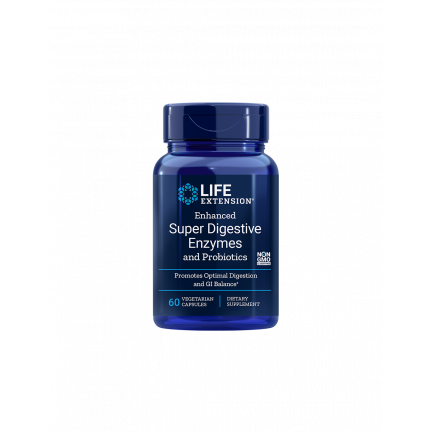 Enhanced Super Digestive Enzymes with Probiotics/ Храносмилателни ензими с Пробиотици х 60 капсули