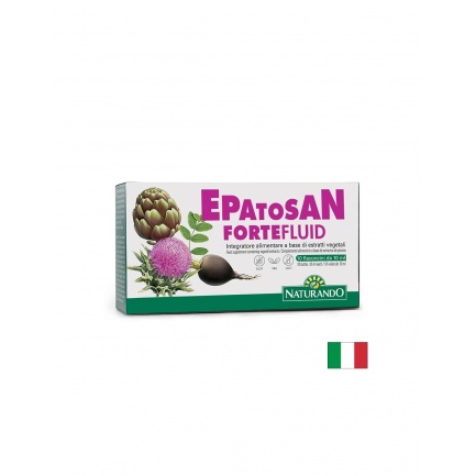 Epatosan Forte – Детоксикация на черния дроб и нормална жлъчна функция, 10 флакона х 10 ml