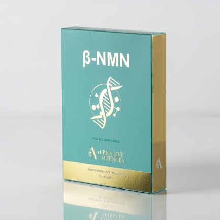Alpha Life Sciences β-NMN Хидратираща и регенерираща маска за лице - 5 бр.