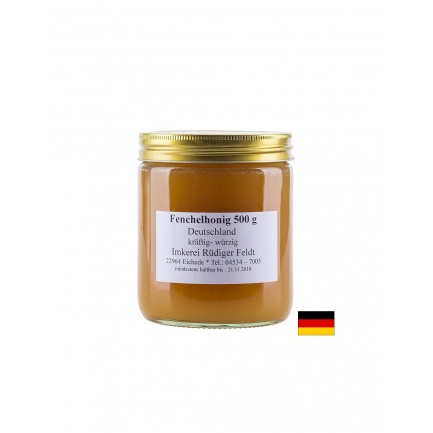 Fenchelblütenhonig - Мед от цвят на див копър, 500 g