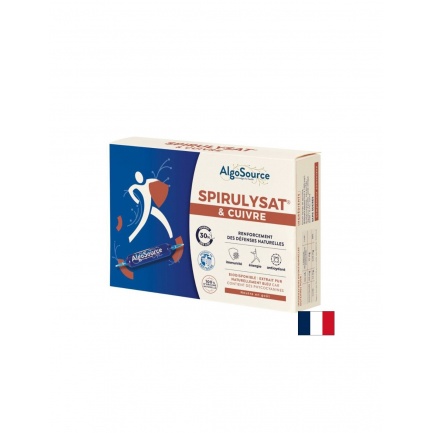 Фикоцианин от спирулина + мед – жизненост и сила - Spirulisat® , 20 ампули x 10 ml AlgoSource