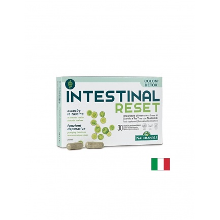 Формула за чревен баланс с Хлорела 500 mg и Нуклеотиди 400 mg, Intestinal Reset, 30 стомашно-устойчиви капсули