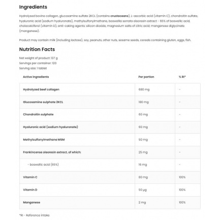 Flex Regen | Collagen + Glucosamine, Chondroitin, MSM, Hyaluronic Acid