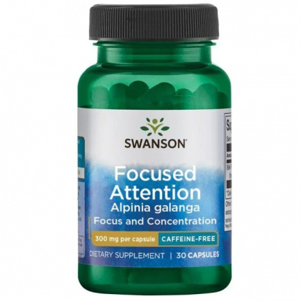 Swanson Фокус атеншън 300 mg х30 капсули SW1818