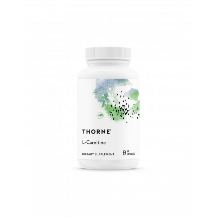Горене на мазнини - Л-Карнитин, 990 mg х 60 капсули Thorne