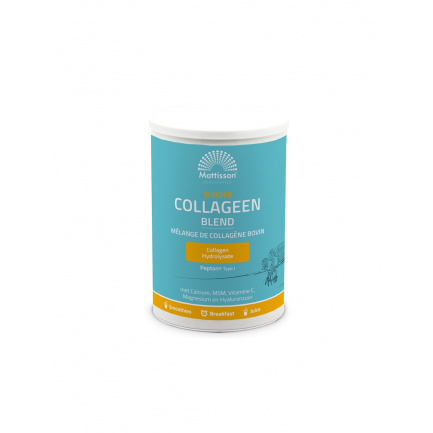 Говежди колаген тип I с калций, магнезий, МСМ, витамин С и хиалуронова киселина, 300 g прах с аромат на ванилия