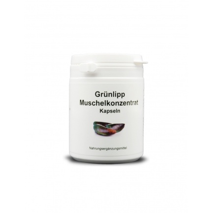 Grünlipp Muschelkonzentrat - Зеленоуста мида 500 mg, 120 капсули Karl Minck