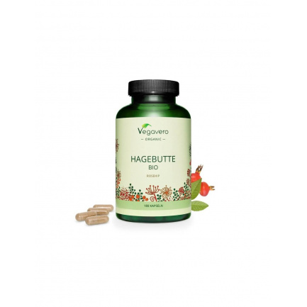 Hagebutte Bio/ Био Шипка, 180 капсули, 100% Vegan Vegavero