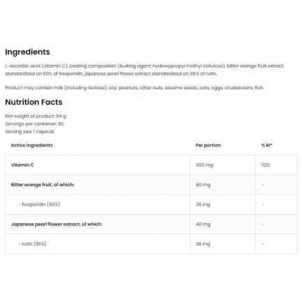 Vitamin C + Hesperidin + Rutin