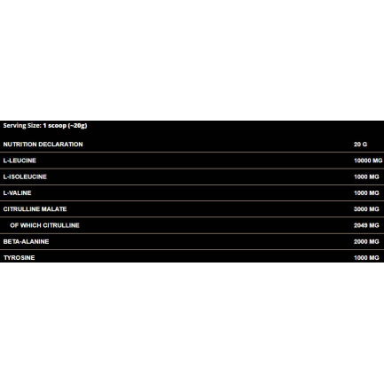 High Intensity Training BCAA 10:1:1