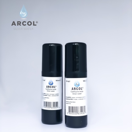 Аркол Сребърна вода Спрей 25 mg/l 100 ml