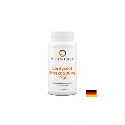 Имунитет - Екстракт от гъба Кордицепс CS4, 500 mg x 100 капсули