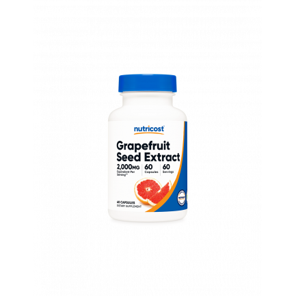 Имунитет - Екстракт от семена на грейпфрут, 2000 mg/ 60 капсули Nutricost