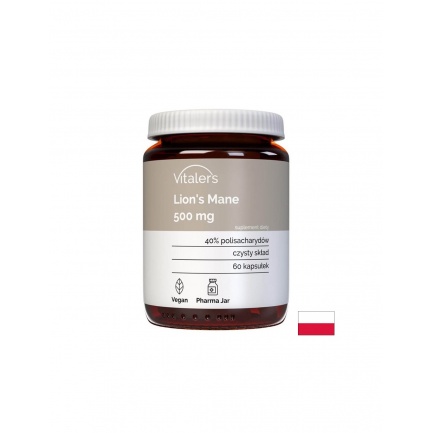 Имунитет и мозъчна функция - Лъвска грива, 500 mg х 60 капсули