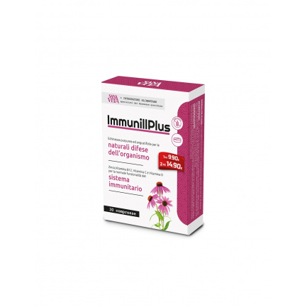 ИмунПлюс (с ехинацея, витамин С, В12, D3 и цинк),30 таблетки