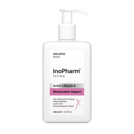 InoPharm Intima Измивен гел при активен живот и менструация 250 ml