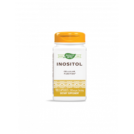 Inositol / Инозитол / Витамин В8 500 mg х 100 капсули Nature’s Way