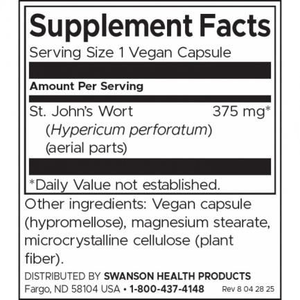 Swanson Full Spectrum St. John's Wort