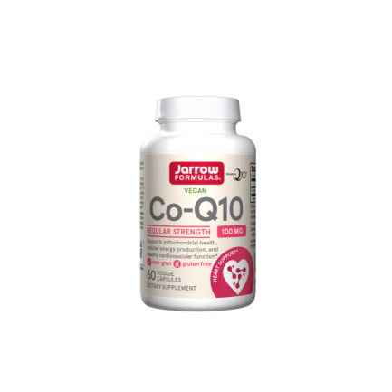 Jarrow Formulas Co-Q10 100mg - Coenzyme Q10 Ubiquinone - Коензим Q10 | 60 caps