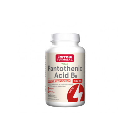 Jarrow Formulas Pantothenic Acid B5 500mg - Пантотенова Киселина | 100 caps