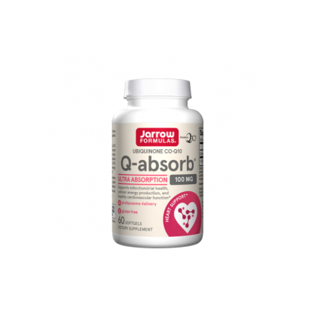 Jarrow Formulas Ubiquinone - Q-absorb® Co-Q10 100mg - Убихинон | 60 sgels