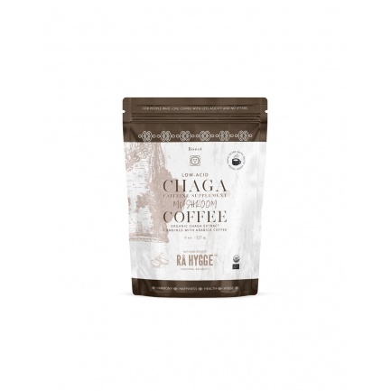 Кафе Арабика с екстракт от гъба Чага, смляно, филтър, БИО 227 g