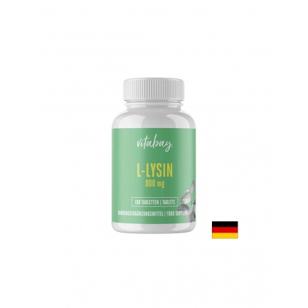 Херпес и вирусни инфекции - Л-Лизин (L-Lysin),800 mg x 180 таблетки