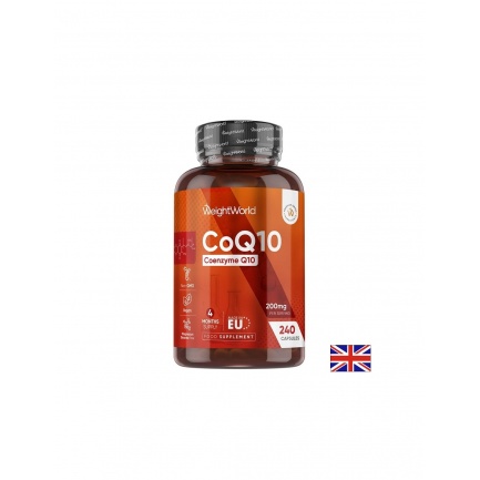 Коензим Q10 – Енергия и подкрепа на сърдечно-съдовата система, 100 mg, 240 капсули