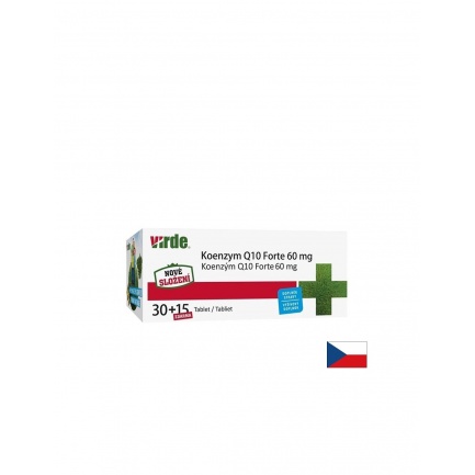Коензим Q10 – Клетъчна енергия и сърдечно здраве, 60 mg, 30+15 таблетки