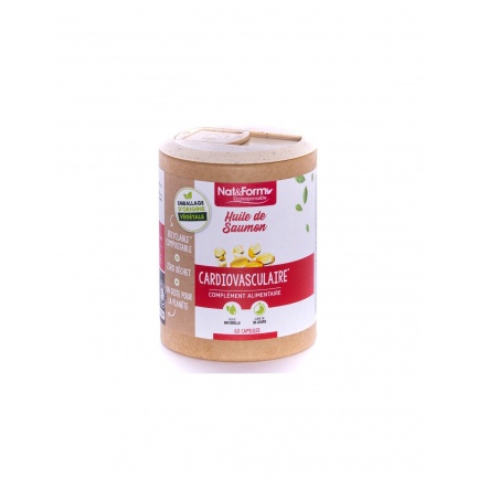 Когнитивна и сърдечна функция - Рибено масло от сьомга, 500 mg х 60 капсули