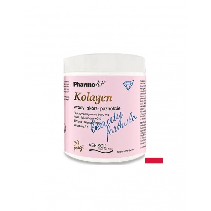 Колаген Бюти – Сияйна кожа и силна коса, 5000 mg, 174 g прах