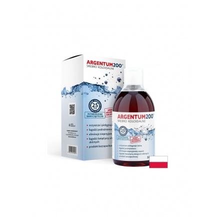 Колоидно сребро – Грижа за кожата, 25 ppm, 500 ml