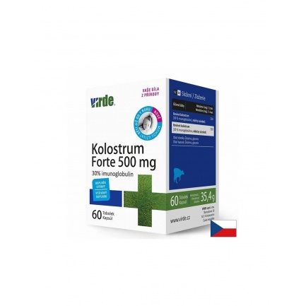 Kolostrum Forte Говежда коластра – Силен имунитет, 500 mg, 60 капсули