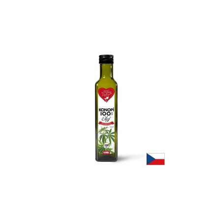 Конопено масло + витамин Е – Подкрепа за ставите и хормоналния баланс, 250 ml