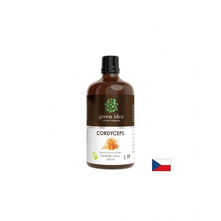 Кордицепс с витамин C – За имунитет и издръжливост, тинктура, 100 ml