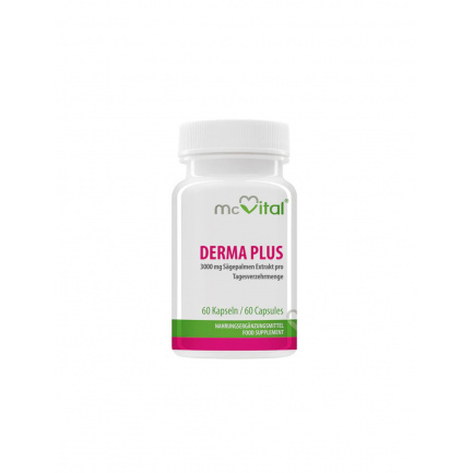 Коса и кожа - Дерма плюс (Derma Plus) McVital, 60 капсули