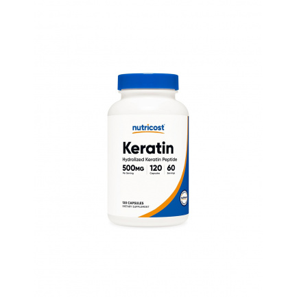 Коса, кожа, нокти - Кератин (хидролизирани кератинови пептитиди),250 mg х 120 капсули